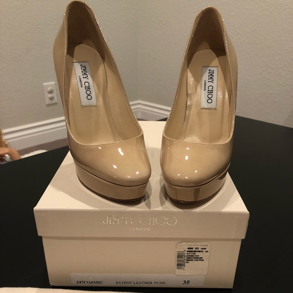 Jimmy Choo Nude Heels